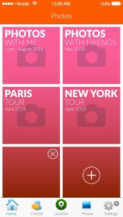 相片 / 视频管理页面概念